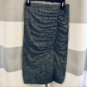 ⭐️ Ann Taylor gray pencil skirt with built-in waist control top